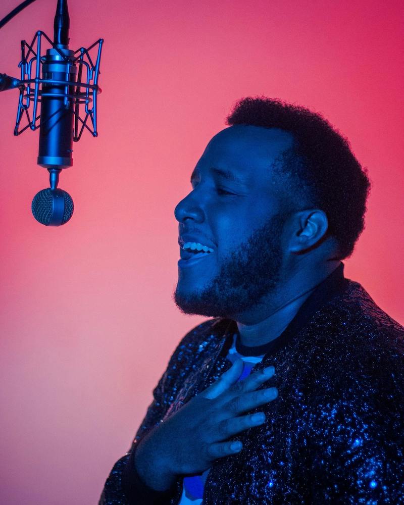 Man singing