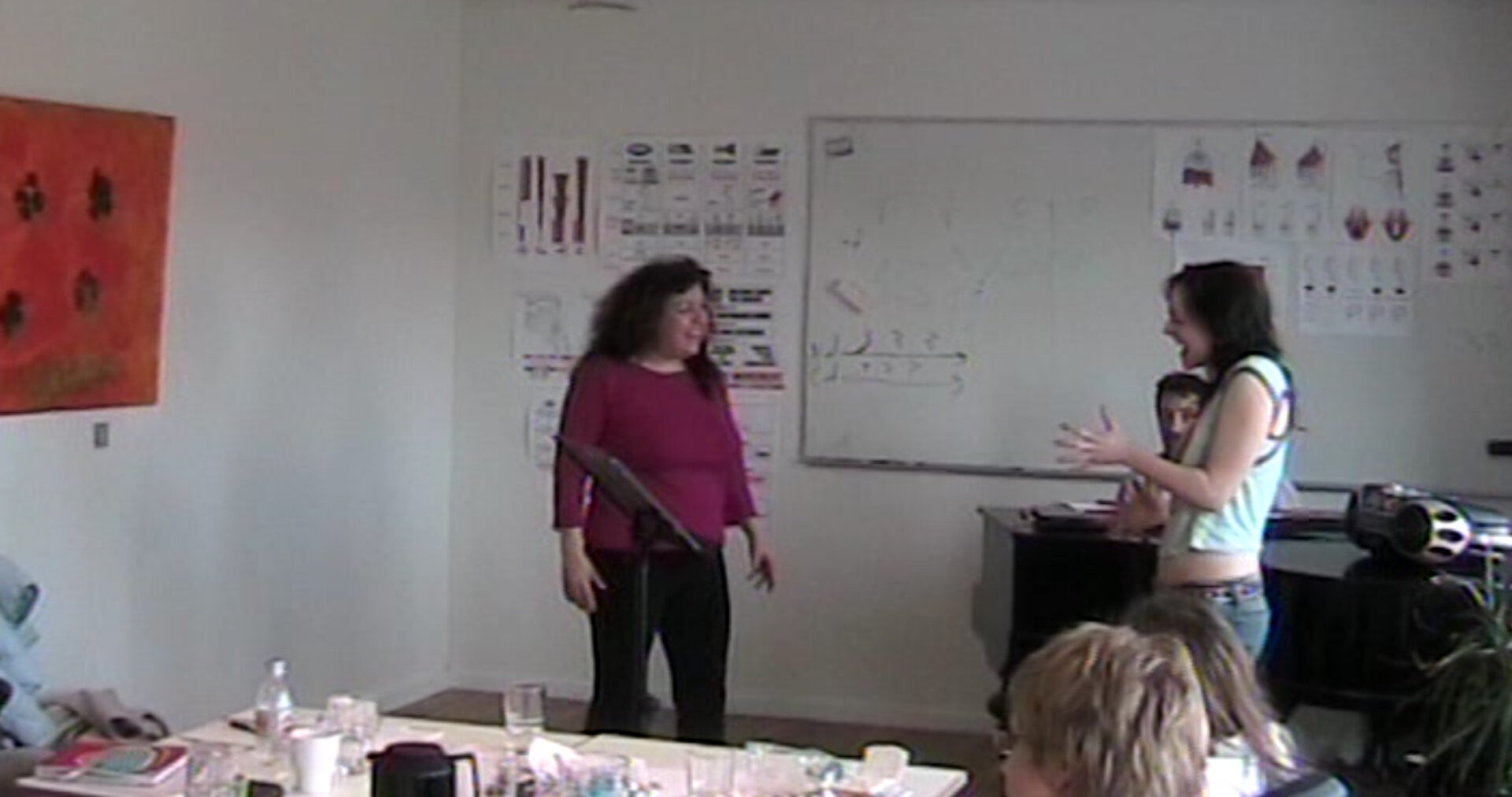 Jennifer May and Catherine Sadolin